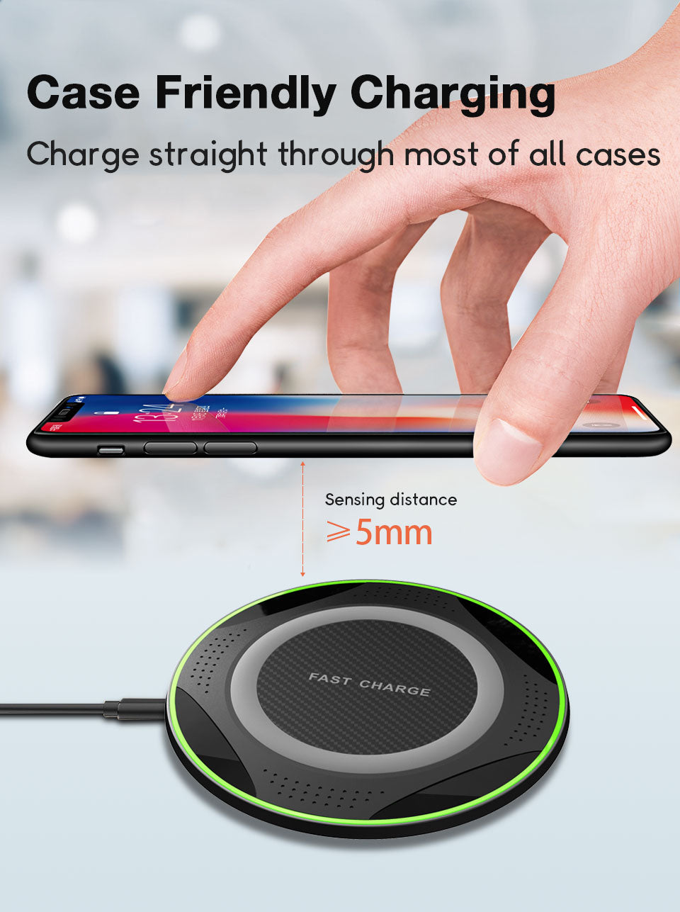 Portable Fast Charging Wireless Charging