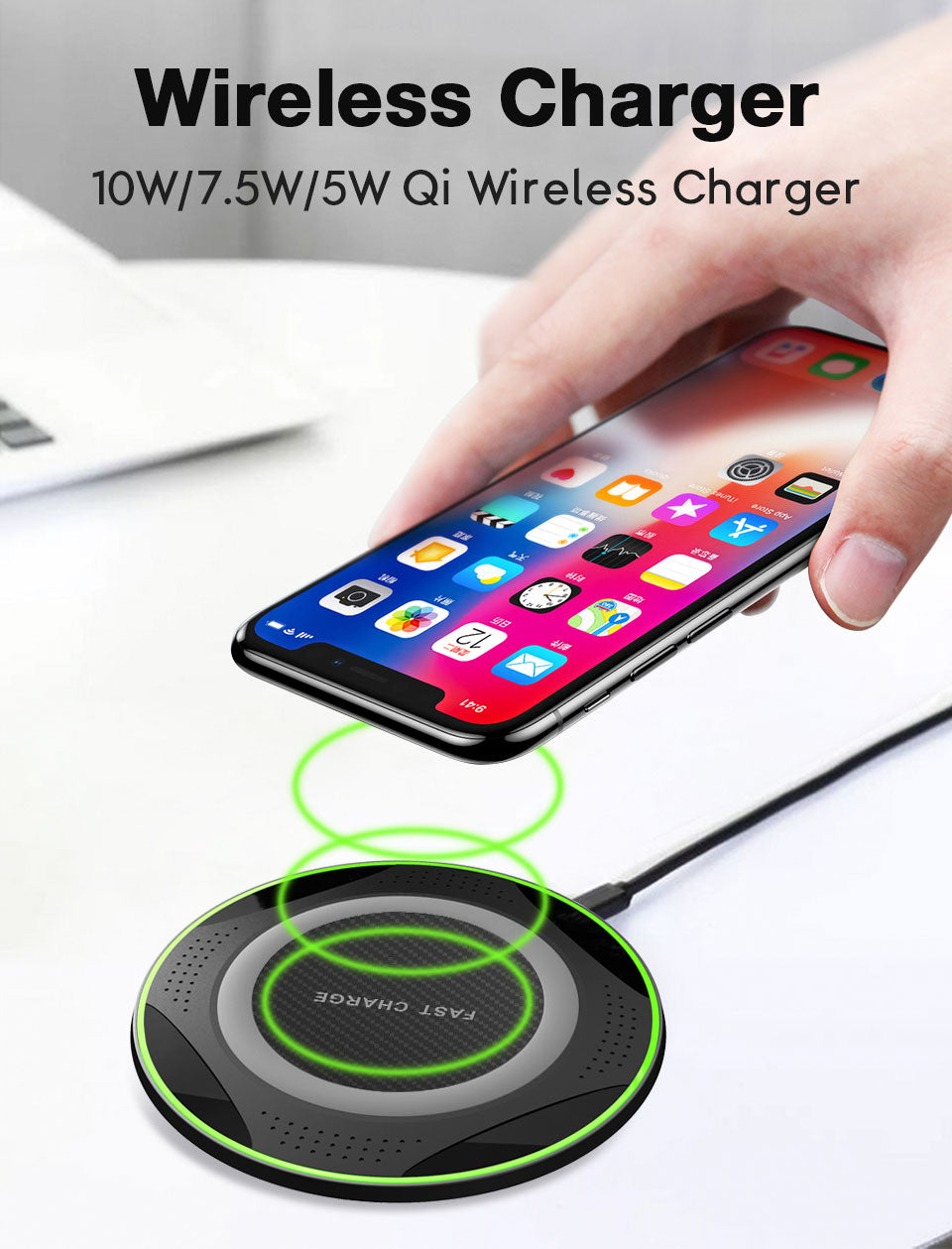 Portable Fast Charging Wireless Charging