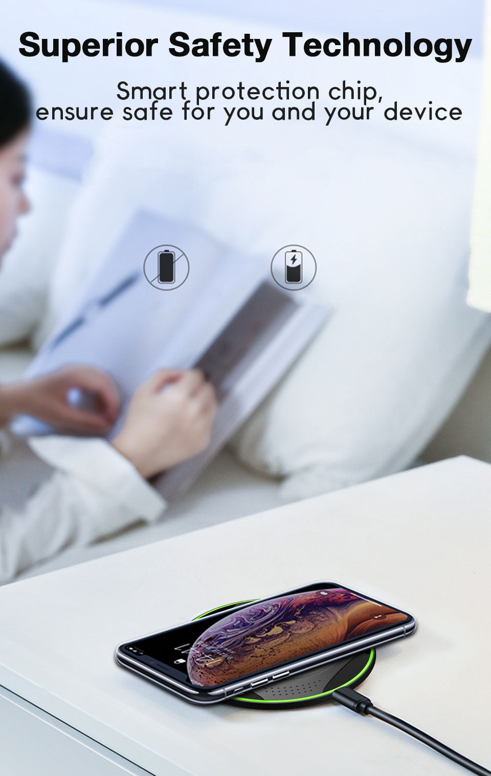 Portable Fast Charging Wireless Charging