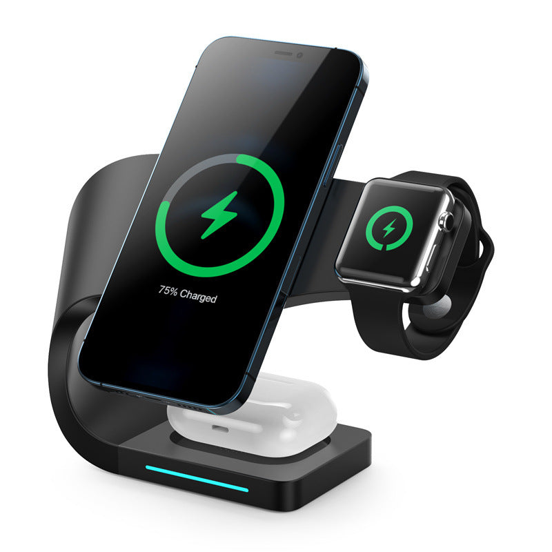 Multi-Function Charging Stand Magnetic Wireless Charging 15W Fast Charging